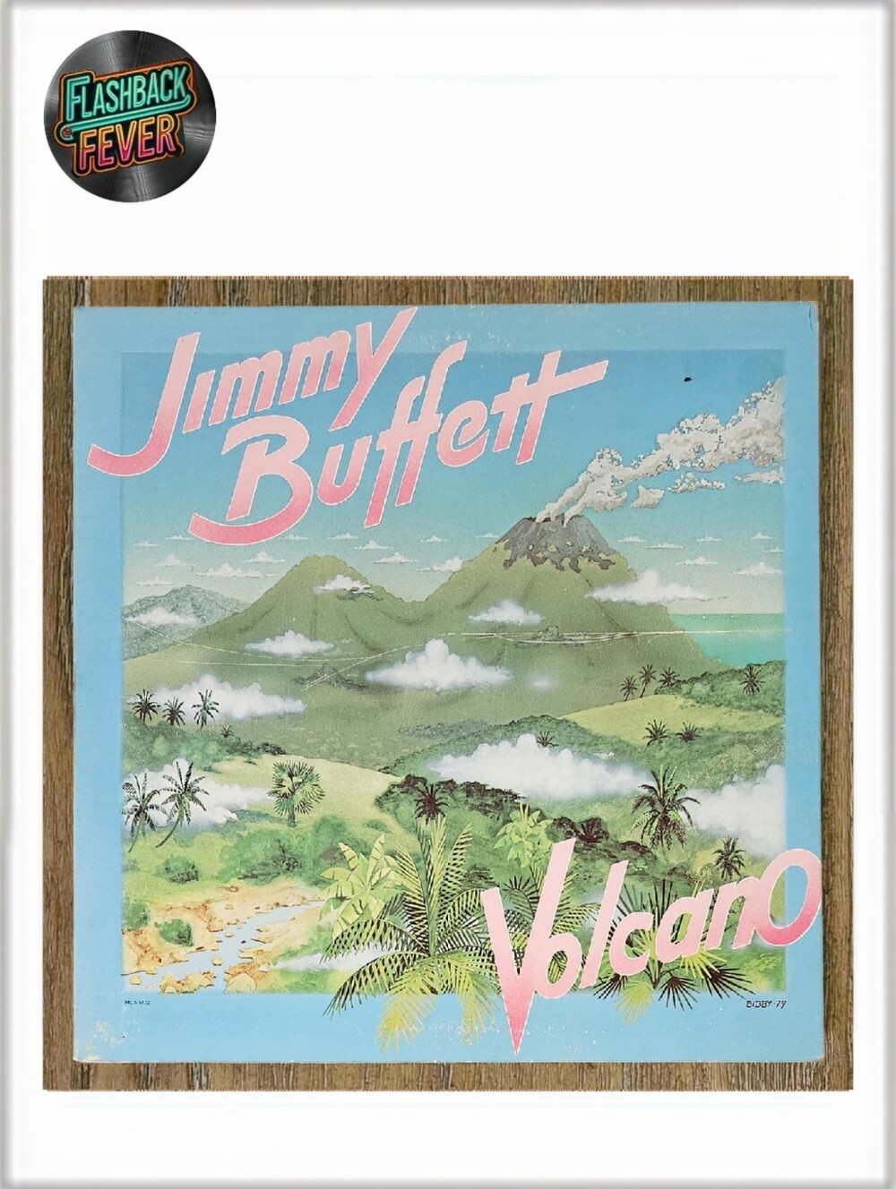 JIMMY BUFFET•Volcano•1979 US (#MCA-5102) Pinckneyville Pressing